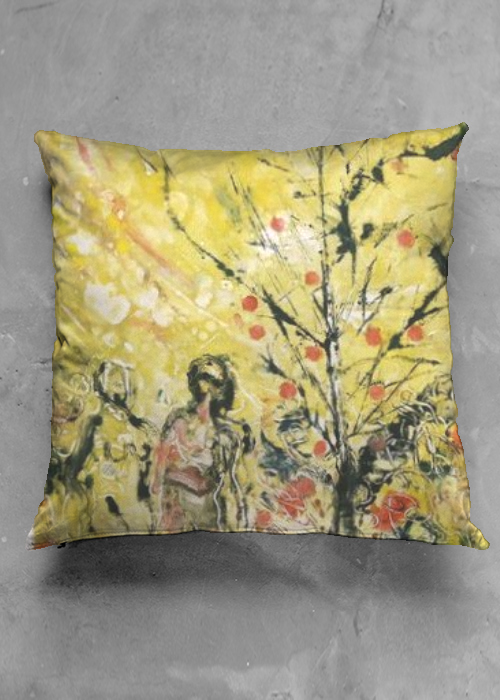 Custom Made Pillows featuring Arthur Secunda Designed Artwork