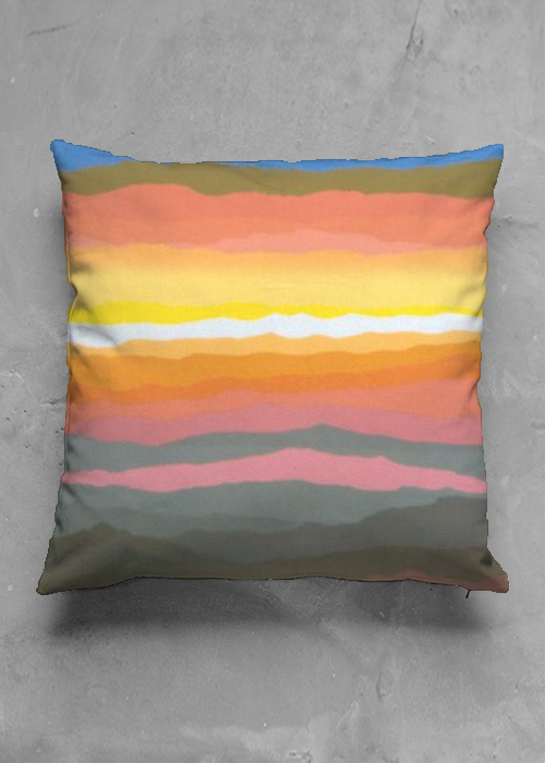 Custom Made Pillows featuring Arthur Secunda Designed Artwork